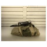 Air mattress and pump. Not tested.