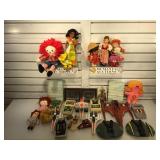 Box of approximately 20 toys and books.