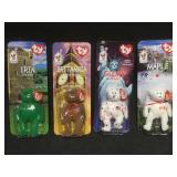 Set of 4 McDonalds Beanie Babies
