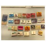 Approx 25 Vintage casino match books