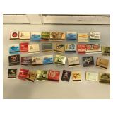 Approx 33 Vintage Casino Match books