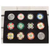 Casino Dunes commemorative Poker chips from