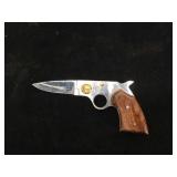 Folding pocket knife in pistol form, Pakistan,