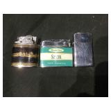 Salem, Zippo, and Robson vintage lighters