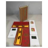 4 Martel address books , 2 Martel Sushi sets,