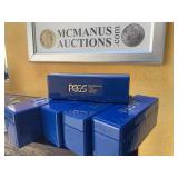 PCGS Coin holder boxes lot of 5