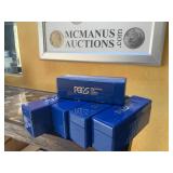 PCGS Coin holder boxes lot of 5