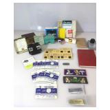 View Master , Quick Splicer, Coin book , more