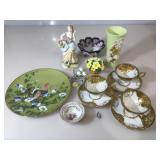Vintage china inc Carleton cup and saucer sets,