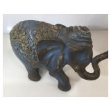 One elephants plastic , blue