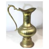 Oversized Brass pitcher, approx 14 inches wide