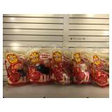 5 NIB Niko Plush animated gift toys