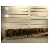 Scatter size oriental rug, hand tied, approx 4 x