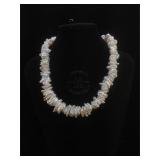 Estate Pearl necklace with Sterling Silver clasp