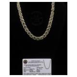 Appraised Sterling Silver necklace with 20.39