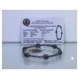 Appraised Sterling Silver bracelet with 2.04