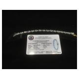 Appraised Sterling Silver bracelet with 15.61