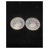 Pair of Comm. 2004 George W. Bush Inauguration