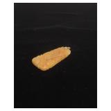 Carved Jadeite pendant with 14K Gold Findings