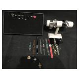 Lot of assorted costume jewelry rings and watches