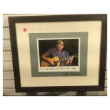 Signed Billy Tompkins photo of  Rick Springfield