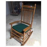 Wooden rocking chair