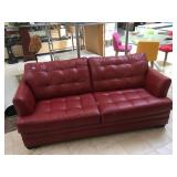 Red Sofa bed, - it