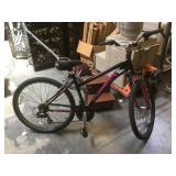 Metal frame Schwinn 7 speeds bike