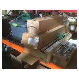 Large lot of assorted Christmas trees and more