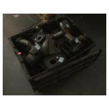 Lot of drill, batteries and tools