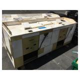 Large double Hotel Key station kiosk - has camera