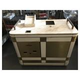 Rolling Hotel Room key station with camera and