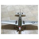 Airplane Approx 48x41 Gray with blue star Y D6.