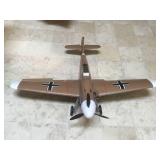 Airplane approx 50Lx55W Brown  with black and