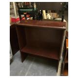 Wooden bookshelf, approx 36x12x40 inches