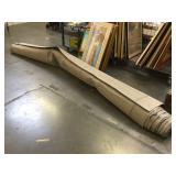 Large Grey carpet flooring, 12 ft wide x unknown