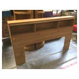 Wooden headboar, approx 8x62x37 inches