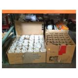 Large lot of glass cups and more