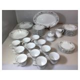 China Pearl China set. Josephine pattern.