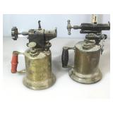 Vintage pair of Fire Torches, approx 7x9 inches