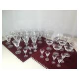 Lot of Waterford glenmore Crystal Steamware