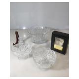 Lot of Crystal Bowls. Towle Full Lead Crystal