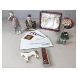 Lot of assorted items incl. NAO figure, cup