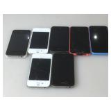 Lot of 7 IPhones for parts or repair. Untested