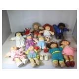 Lot of Dolls, mostly Cabbage Patch. One 22in.