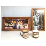 Lot of  John Wayne memorabilia. An American