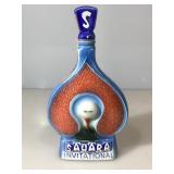 Empty Jim Beam decanter from the Sahara