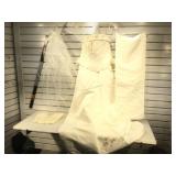 Wedding dress by Michaelangelo. Strapless with