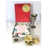 The Official Dealer board game, metal cigarette