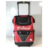 Budweiser Rolling Cooler with handle.